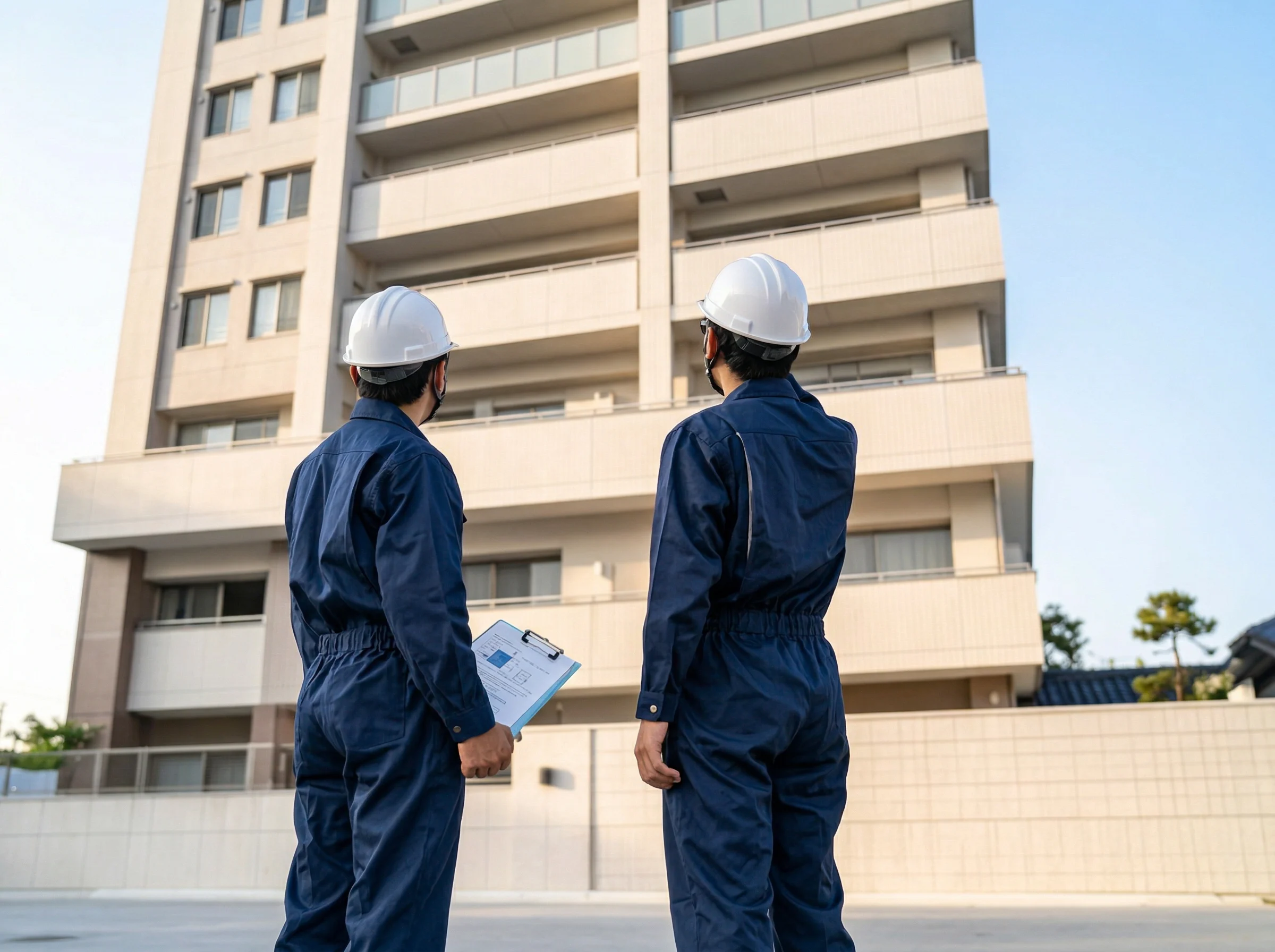 建物の外壁調査・打診調査